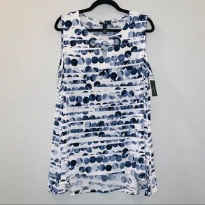 Alfani Plus Size High Low Tank Top